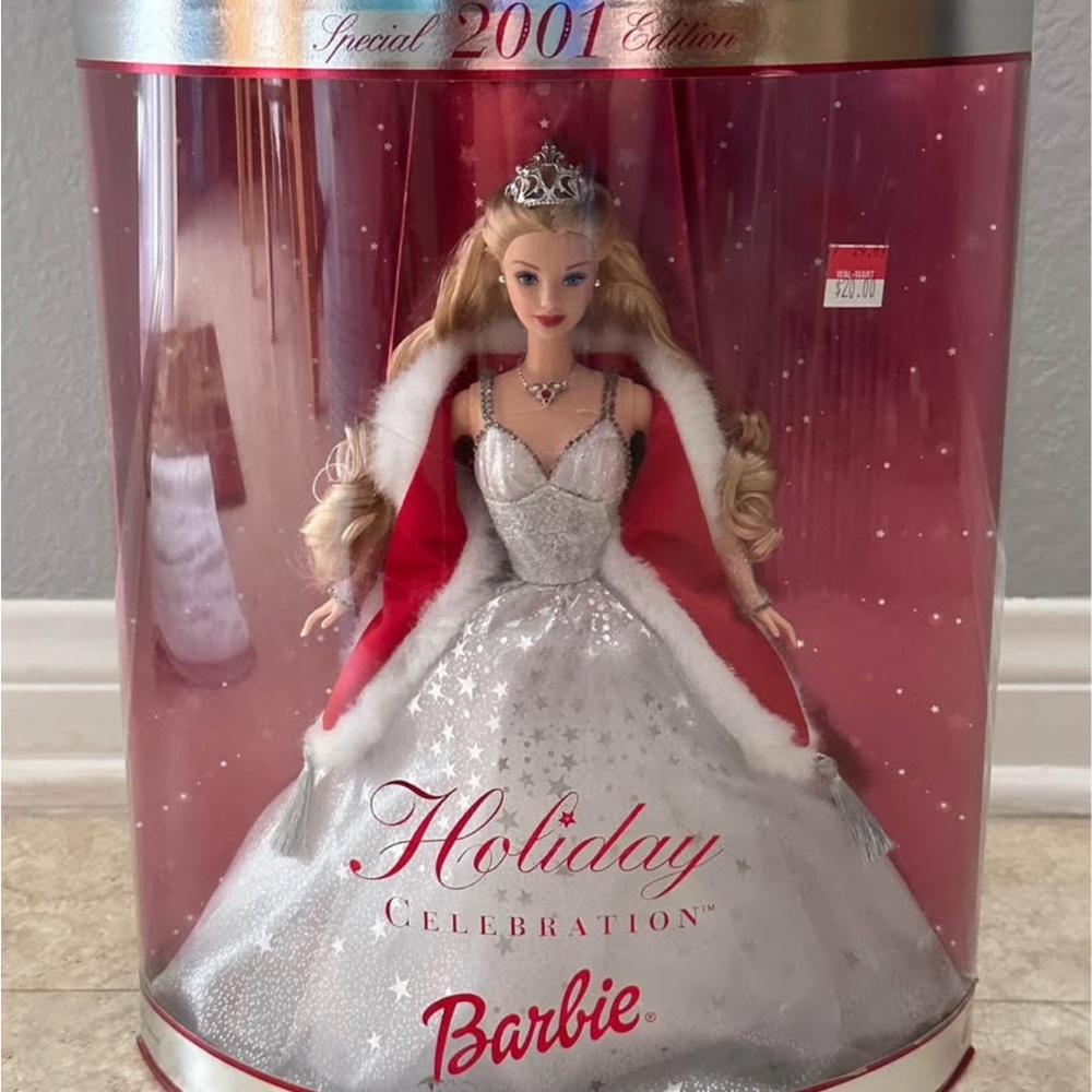 2001 Barbie Holiday Celebration Doll